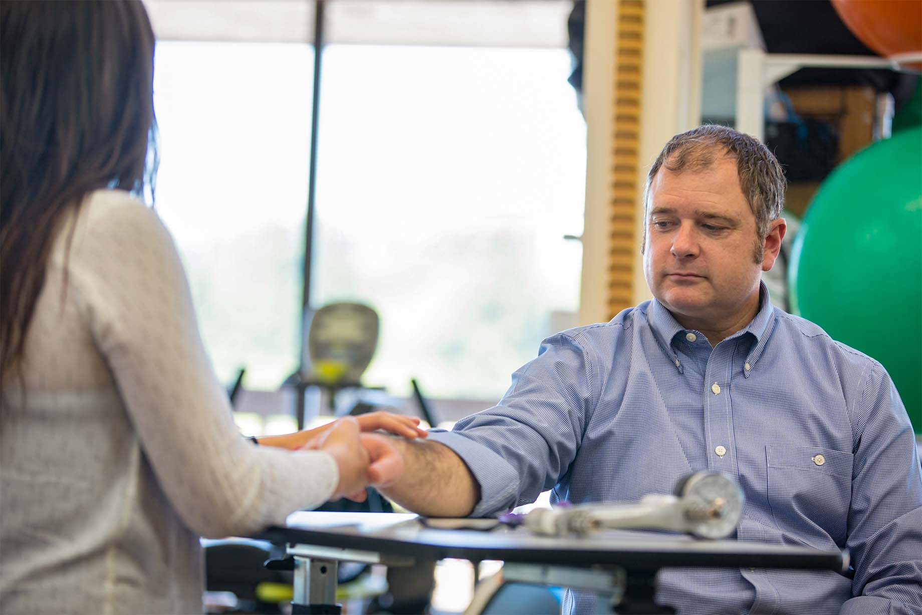 Man Vrouw Fysiotherapie