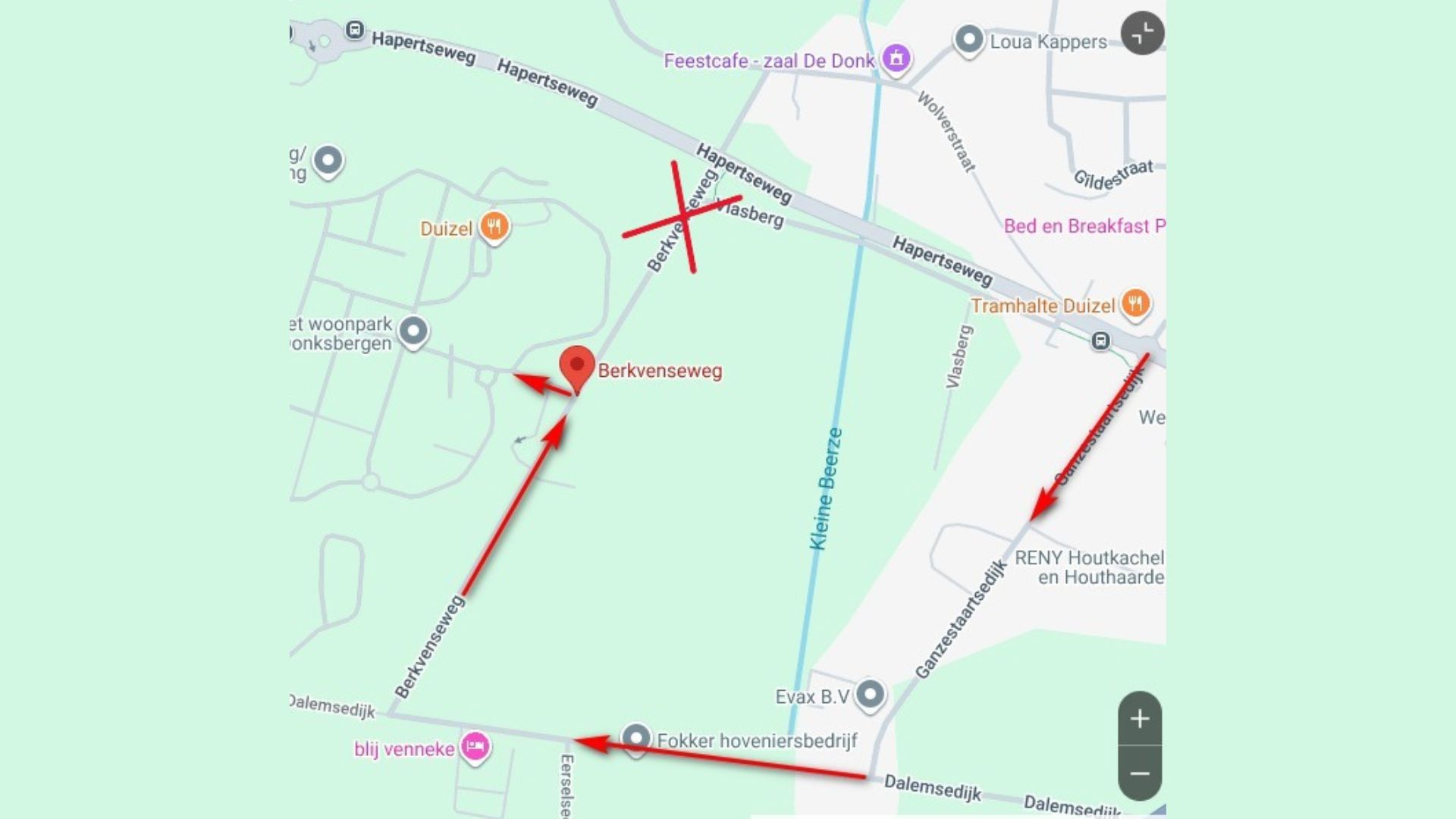 Omleiding Bij Werkwerkzaamheden