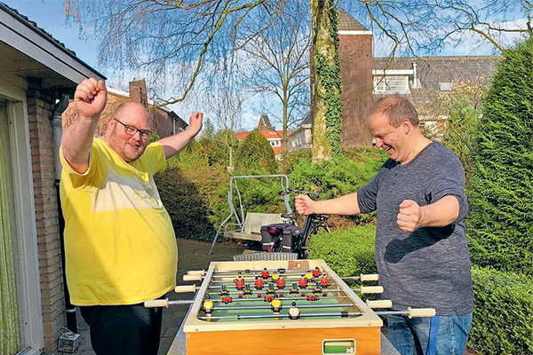 Van magazijn naar gehandicaptenzorg